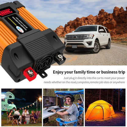 Little Wasp 12V to 220V 4000W Car Power Inverter with LED Display & Dual USB - Modified Square Wave by PMC Jewellery | Online Shopping South Africa | PMC Jewellery | Buy Now Pay Later Mobicred