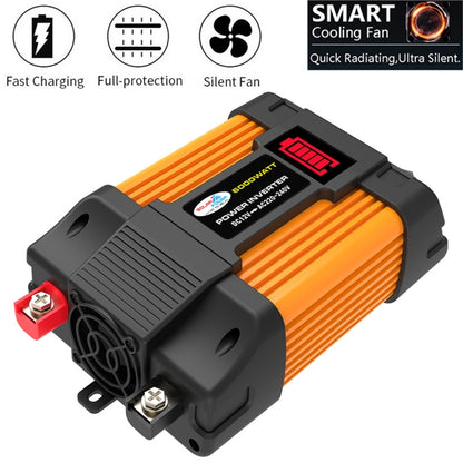 Little Wasp 12V to 220V 6000W Car Power Inverter with LED Display & Dual USB - Modified Square Wave by PMC Jewellery | Online Shopping South Africa | PMC Jewellery | Buy Now Pay Later Mobicred