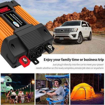 Little Wasp 12V to 220V 6000W Car Power Inverter with LED Display & Dual USB - Modified Square Wave by PMC Jewellery | Online Shopping South Africa | PMC Jewellery | Buy Now Pay Later Mobicred