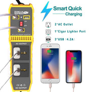 12V to 110V 300W Car Power Inverter with Three USB