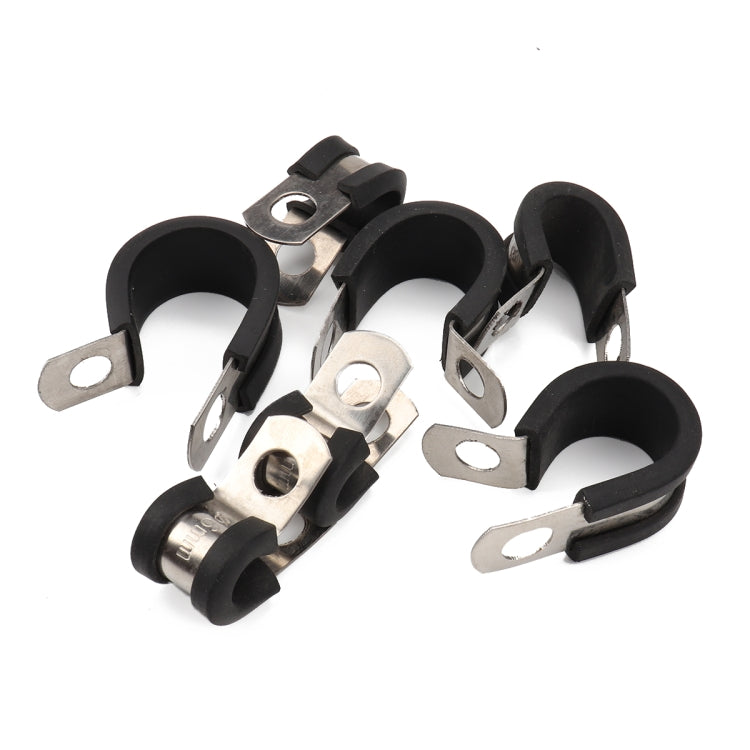 A1196 52 in 1 Car Rubber Cushion Pipe Clamps Stainless Steel Clamps - Booster Cable & Clip by PMC TechLife | Online Shopping South Africa | PMC TechLife | Buy Now Pay Later Mobicred
