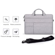ND05SDJ Oxford Cloth + Nylon Laptop Portable Shoulder Bag, Size:15.6 inch(Navy Blue)