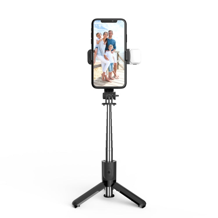 L11S Mini Fill Light Bluetooth Selfie Stick Tripod Mobile Phone Holder - Selfie Sticks by PMC TechLife | Online Shopping South Africa | PMC TechLife | Buy Now Pay Later Mobicred