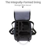 Shockproof Water-resistant Single Shoulder Storage Bag Travel Carrying Cover Case Box for FIMI X8 mini(Black + Red Liner)