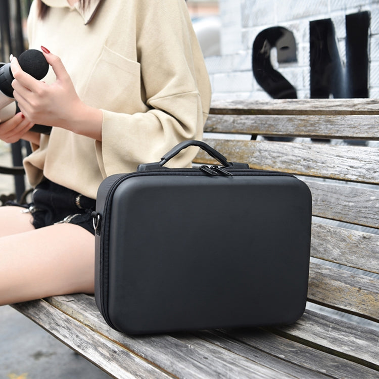 Single Shoulder Storage Bag Shockproof Waterproof Travel Carrying Cover Hard Case for FIMI X8 Mini(Black + Black Liner) -  by PMC TechLife | Online Shopping South Africa | PMC TechLife | Buy Now Pay Later Mobicred