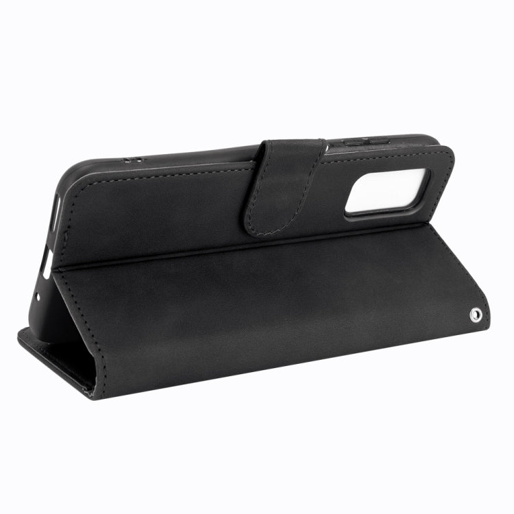 For Blackview A90 Solid Color Skin Feel Magnetic Buckle Horizontal Flip Calf Texture PU Leather Case with Holder & Card Slots & Wallet(Black) - More Brand by PMC TechLife | Online Shopping South Africa | PMC TechLife | Buy Now Pay Later Mobicred