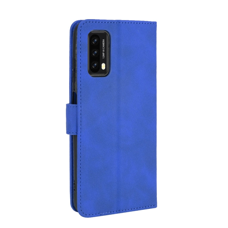 For Blackview A90 Solid Color Skin Feel Magnetic Buckle Horizontal Flip Calf Texture PU Leather Case with Holder & Card Slots & Wallet(Blue) - More Brand by PMC TechLife | Online Shopping South Africa | PMC TechLife | Buy Now Pay Later Mobicred