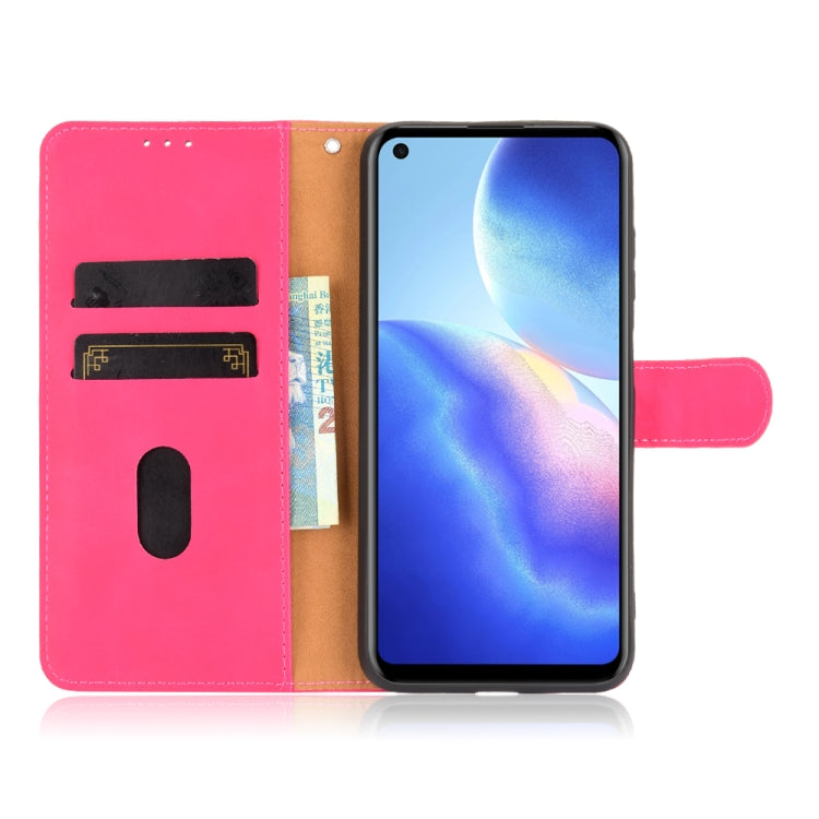 For Blackview A90 Solid Color Skin Feel Magnetic Buckle Horizontal Flip Calf Texture PU Leather Case with Holder & Card Slots & Wallet(Rose Red) - free shipping - PMC TechLife - Order now!