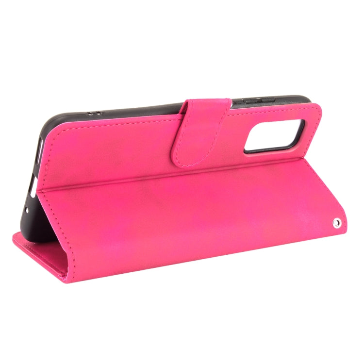 For Blackview A90 Solid Color Skin Feel Magnetic Buckle Horizontal Flip Calf Texture PU Leather Case with Holder & Card Slots & Wallet(Rose Red) - free shipping - PMC TechLife - Order now!