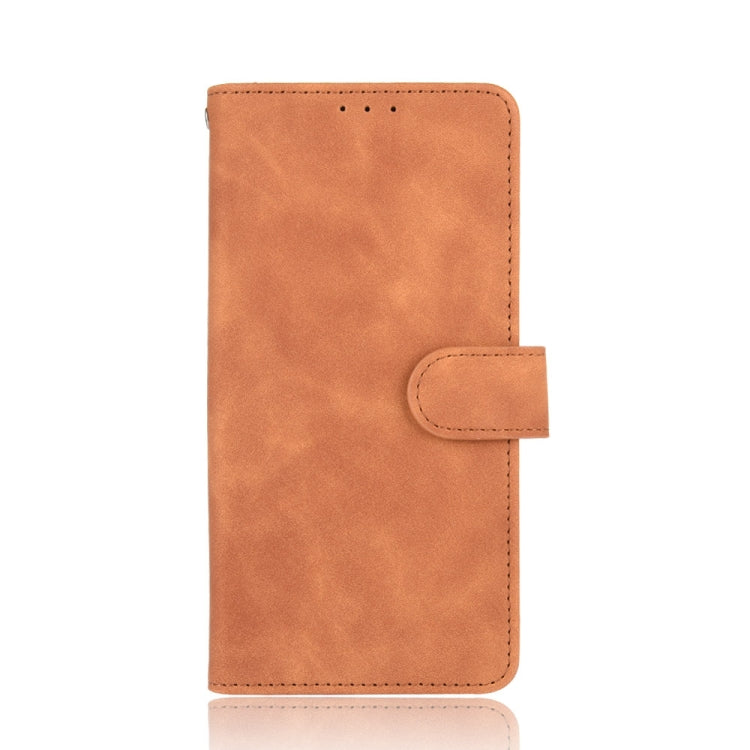 For Blackview A90 Solid Color Skin Feel Magnetic Buckle Horizontal Flip Calf Texture PU Leather Case with Holder & Card Slots & Wallet(Brown) - More Brand by PMC TechLife | Online Shopping South Africa | PMC TechLife