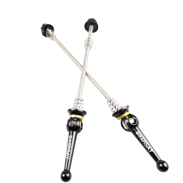 BIKERSAY Bicycle Skewers Quick Release Titanium Axle QR Wheel Hub Skewer For MTB Bicycle, Model:QR003 - free shipping - PMc TechLife - Order now!