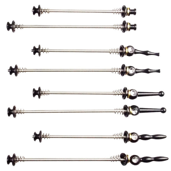 BIKERSAY Bicycle Skewers Quick Release Titanium Axle QR Wheel Hub Skewer For MTB Bicycle, Model:QR003