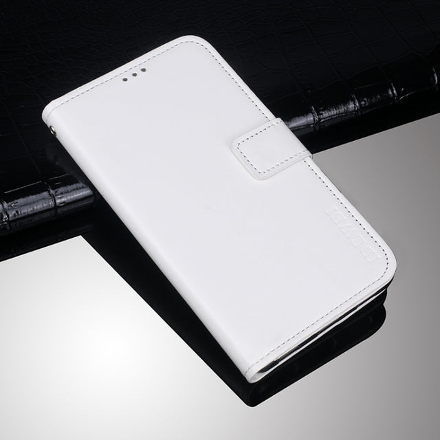 For Lenovo K13 idewei Crazy Horse Texture Horizontal Flip Leather Case with Holder & Card Slots & Wallet(White) - Lenovo by idewei | Online Shopping South Africa | PMC TechLife | Buy Now Pay Later Mobicred