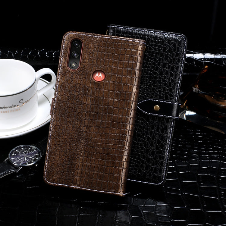 For Lenovo K13 idewei Crocodile Texture Horizontal Flip Leather Case with Holder & Card Slots & Wallet(Black) - free shipping - PMC Jewellery - Order now!