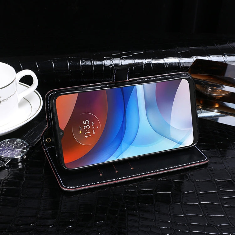 For Lenovo K13 idewei Crocodile Texture Horizontal Flip Leather Case with Holder & Card Slots & Wallet(Black) - free shipping - PMC Jewellery - Order now!