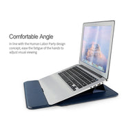 PU08 Multifunctional Notebook PU Liner Bag, Size:13.3 inch(Royal Blue)