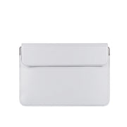 PU08 Multifunctional Notebook PU Liner Bag, Size:14.1-15.4 inch(Silver Gray)