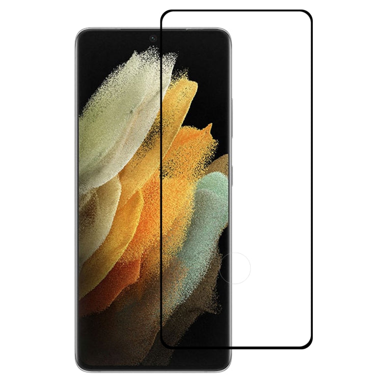 For Samsung Galaxy S21 Ultra 5G Full Glue 9H HD 3D Curved Edge Tempered Glass Film(Black) - free shipping - PMC TechLife - Order now!