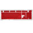 HXSJ P9 104 Keys PBT Color Mechanical Keyboard Keycaps(Red) - free shipping - PMC Jewellery - Order now!