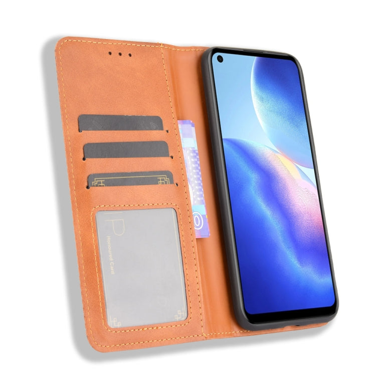 For Blackview A90 Magnetic Buckle Retro Crazy Horse Texture Horizontal Flip Leather Case with Holder & Card Slots & Photo Frame(Brown) - More Brand by PMC TechLife | Online Shopping South Africa | PMC TechLife | Buy Now Pay Later Mobicred
