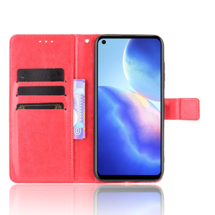 For Blackview A90 Crazy Horse Texture Horizontal Flip Leather Case with Holder & Card Slots & Lanyard(Red) - More Brand by PMC TechLife | Online Shopping South Africa | PMC TechLife | Buy Now Pay Later Mobicred