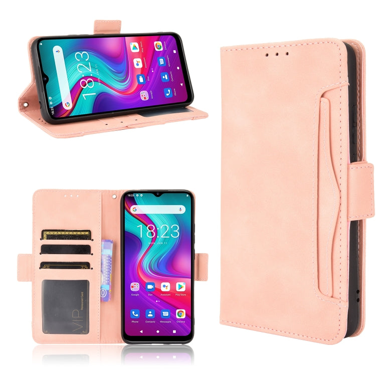 For Doogee X96 Pro Skin Feel Calf Pattern Horizontal Flip Leather Case with Holder & Card Slots & Photo Frame(Pink) - More Brand by PMC TechLife | Online Shopping South Africa | PMC TechLife | Buy Now Pay Later Mobicred