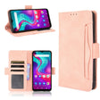 For Doogee X96 Pro Skin Feel Calf Pattern Horizontal Flip Leather Case with Holder & Card Slots & Photo Frame(Pink) - More Brand by PMC TechLife | Online Shopping South Africa | PMC TechLife | Buy Now Pay Later Mobicred