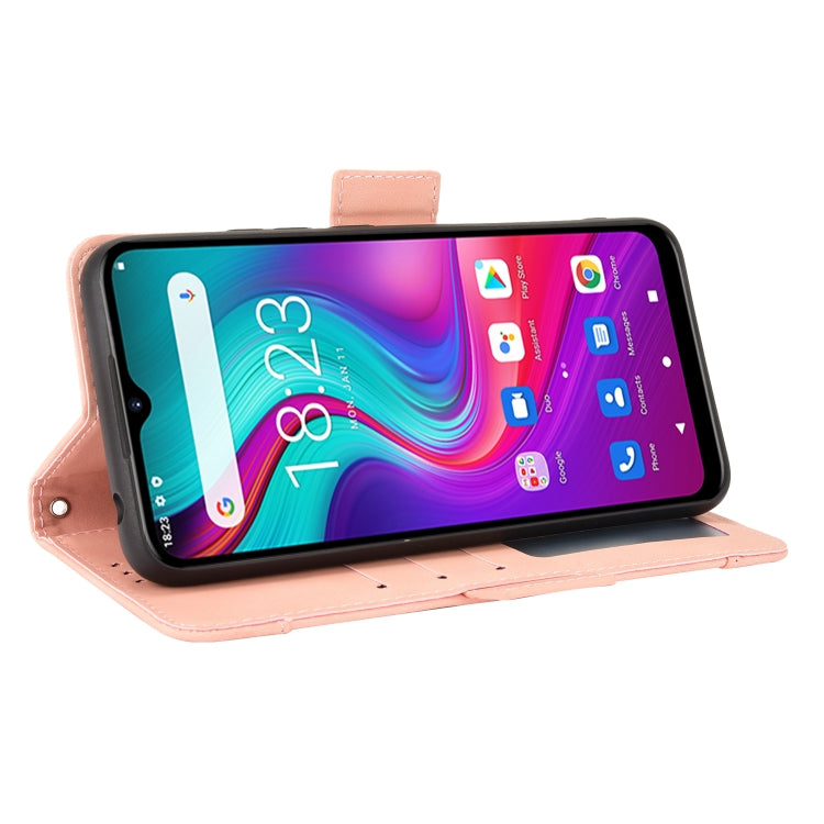 For Doogee X96 Pro Skin Feel Calf Pattern Horizontal Flip Leather Case with Holder & Card Slots & Photo Frame(Pink) - More Brand by PMC TechLife | Online Shopping South Africa | PMC TechLife | Buy Now Pay Later Mobicred