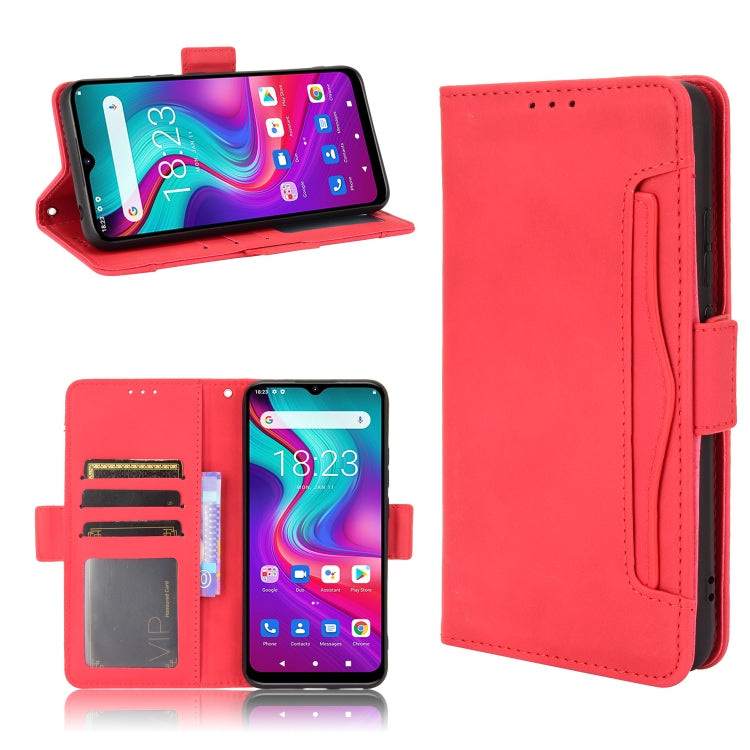 For Doogee X96 Pro Skin Feel Calf Pattern Horizontal Flip Leather Case with Holder & Card Slots & Photo Frame(Red) - More Brand by PMC TechLife | Online Shopping South Africa | PMC TechLife | Buy Now Pay Later Mobicred