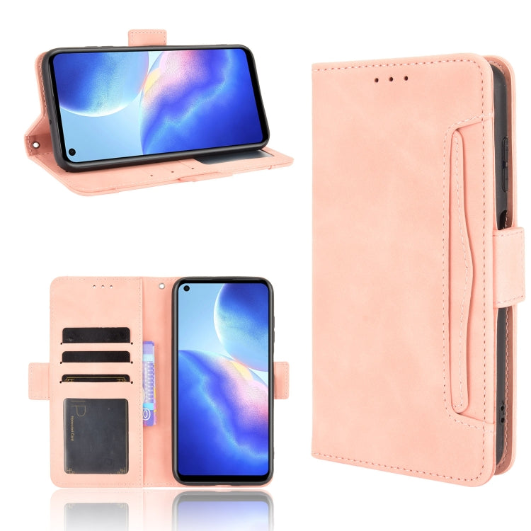 For Blackview A90 Skin Feel Calf Pattern Horizontal Flip Leather Case with Holder & Card Slots & Photo Frame(Pink) - More Brand by PMC TechLife | Online Shopping South Africa | PMC TechLife | Buy Now Pay Later Mobicred