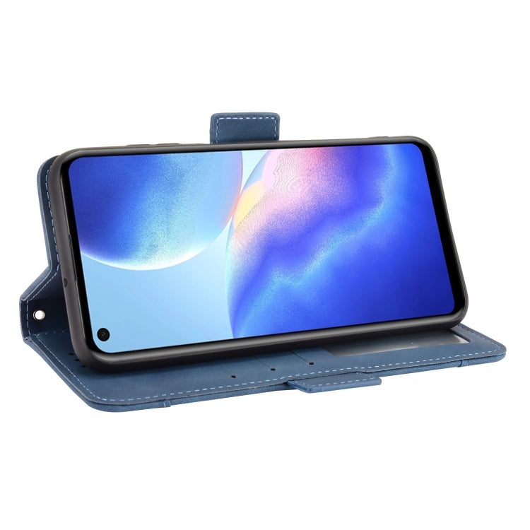 For Blackview A90 Skin Feel Calf Pattern Horizontal Flip Leather Case with Holder & Card Slots & Photo Frame(Blue) - More Brand by PMC TechLife | Online Shopping South Africa | PMC TechLife | Buy Now Pay Later Mobicred