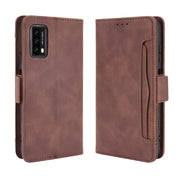For Blackview A90 Skin Feel Calf Pattern Horizontal Flip Leather Case with Holder & Card Slots & Photo Frame(Brown)