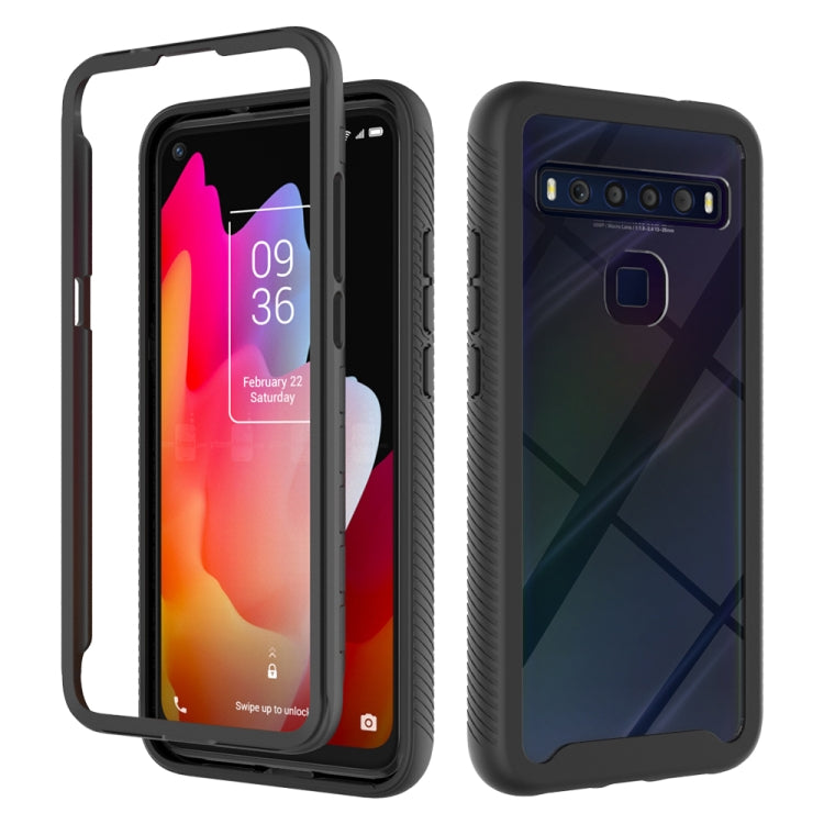 For TCL 10L Starry Sky Solid Color Series Shockproof PC + TPU Case(Black) - More Brand by PMC TechLife | Online Shopping South Africa | PMC TechLife