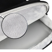 ST11 Polyester Thickened Laptop Bag with Detachable Shoulder Strap, Size:13.3 inch(Silver Gray)