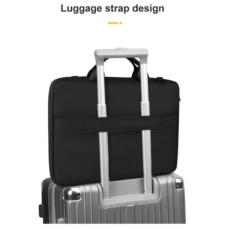 ST11 Polyester Thickened Laptop Bag with Detachable Shoulder Strap, Size:13.3 inch(Silver Gray)