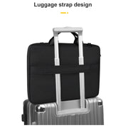 ST11 Polyester Thickened Laptop Bag with Detachable Shoulder Strap, Size:14.1-15.4 inch(Silver Gray)