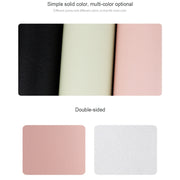 ZD01 Double-sided PU Mouse Pad Table Mat, Size: 90 x 40cm(Mint Green + Sky Blue)