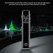 Q22 Multifunctional HD Noise Reduction Conference Recording Pen, Capacity:4GB(Black)