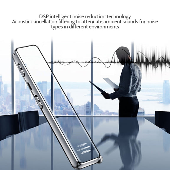 Q22 Multifunctional HD Noise Reduction Conference Recording Pen, Capacity:16GB(Black)