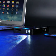 WEJOY DL-S6E 854x480P 150 Lumens Portable Home Theater LED HD Mini Digital Projector, Android 7.1, 1G+8G, US Plug