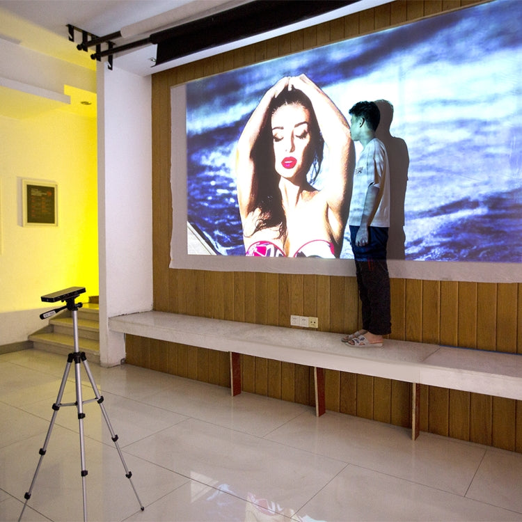 WEJOY DL-S6E 854x480P 150 Lumens Portable Home Theater LED HD Mini Digital Projector, Android 7.1, 1G+8G, AU Plug