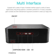 WEJOY L6+ 1920x1080P 200 ANSI Lumens Portable Home Theater LED HD Digital Projector, Android 7.1, 2G+16G, AU Plug