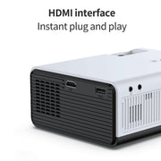 WEJOY Y5 800x480P 80 ANSI Lumens Portable Home Theater LED HD Digital Projector, Android 9.0, 1G+8G, UK Plug