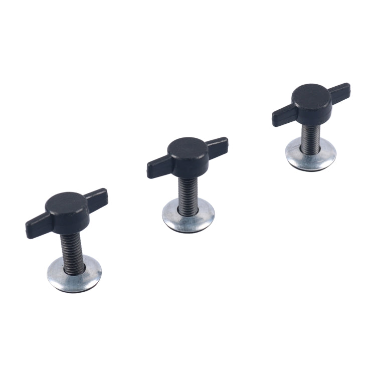 A6114 6 PCS Car Hard Top Fast Removal Screws Fastener Kit for Jeep Wrangler Sport 2007-2018 - Nuts & Bolts by PMC TechLife | Online Shopping South Africa | PMC TechLife | Buy Now Pay Later Mobicred