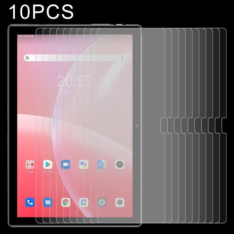 For Blackview Tab 9 4G 10 PCS 0.26mm 9H 2.5D Tempered Glass Film - Others by PMC TechLife | Online Shopping South Africa | PMC TechLife