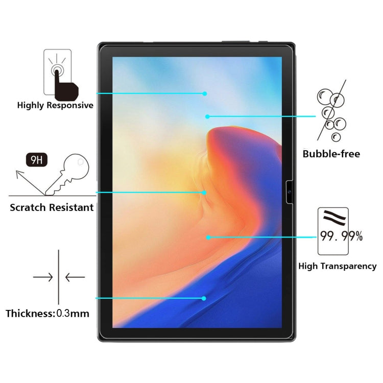 For Blackview Tab 8E 50 PCS 0.26mm 9H 2.5D Tempered Glass Film - Others by PMC TechLife | Online Shopping South Africa | PMC TechLife