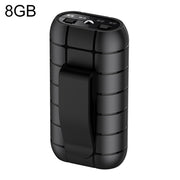 B800LI Clip-on HD Noise Reduction Recording Pen, Support TF Card & One-key Recording & OTG, Capacity:8GB(Black)