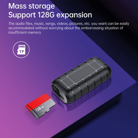 B800LI Clip-on HD Noise Reduction Recording Pen, Support TF Card & One-key Recording & OTG, Capacity:16GB(Black)