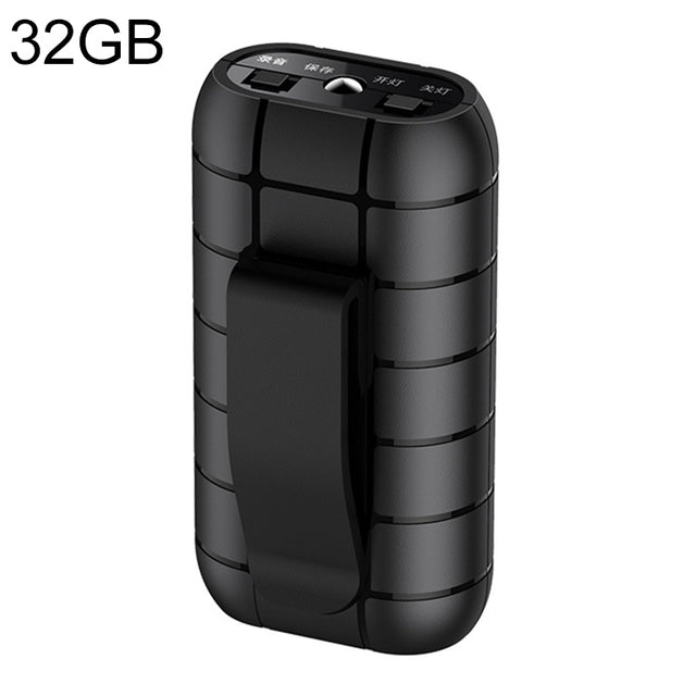 B800LI Clip-on HD Noise Reduction Recording Pen, Support TF Card & One-key Recording & OTG, Capacity:32GB(Black)