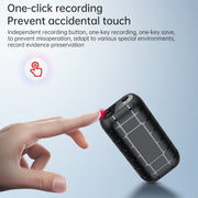B800LI Clip-on HD Noise Reduction Recording Pen, Support TF Card & One-key Recording & OTG, Capacity:32GB(Black)